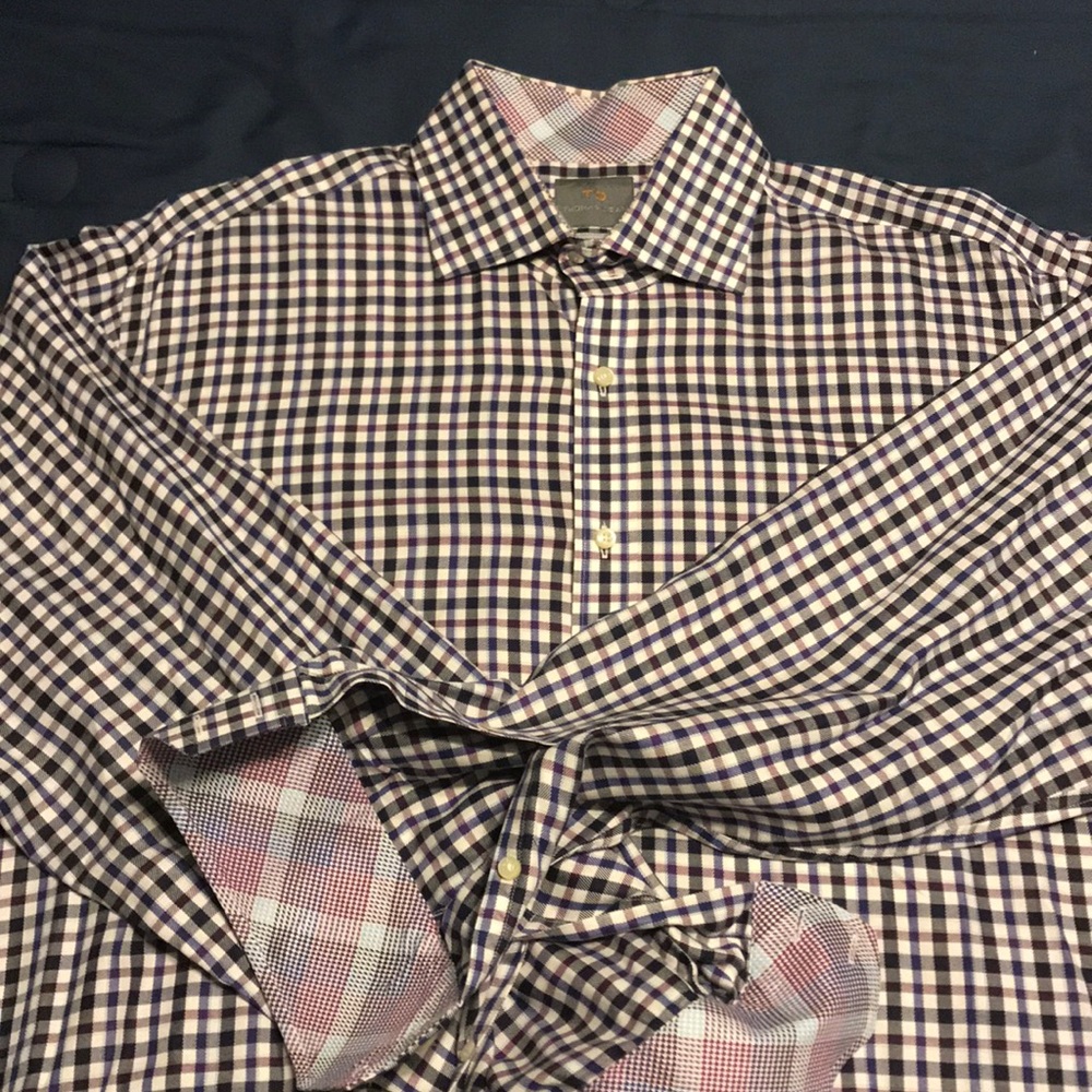Thomas Dean button down sz XL EUC